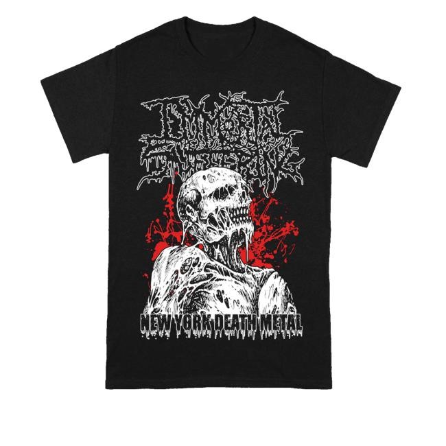 Realityfade Merch Immortal Suffering New York Death Metal Shirts - Tee Shop Pro