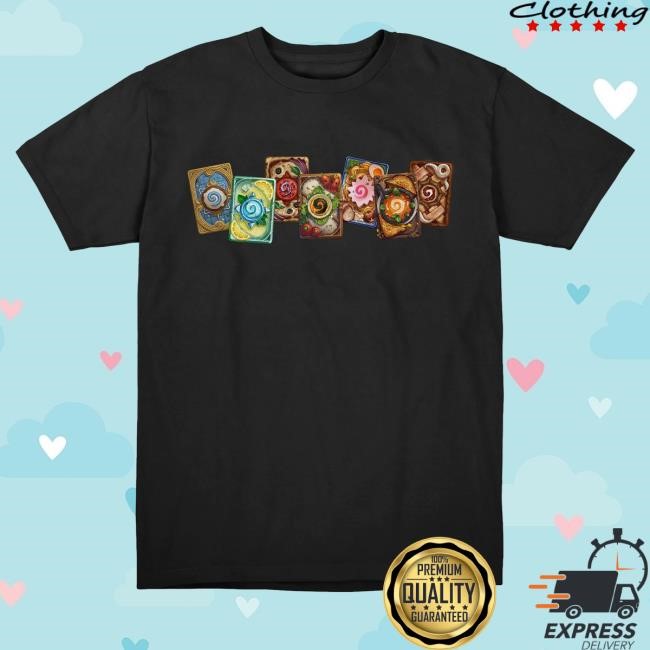 Trending Blizzard Gear Merch Hearthstone Food Card Back Hoodie - Tee Shop Pro
