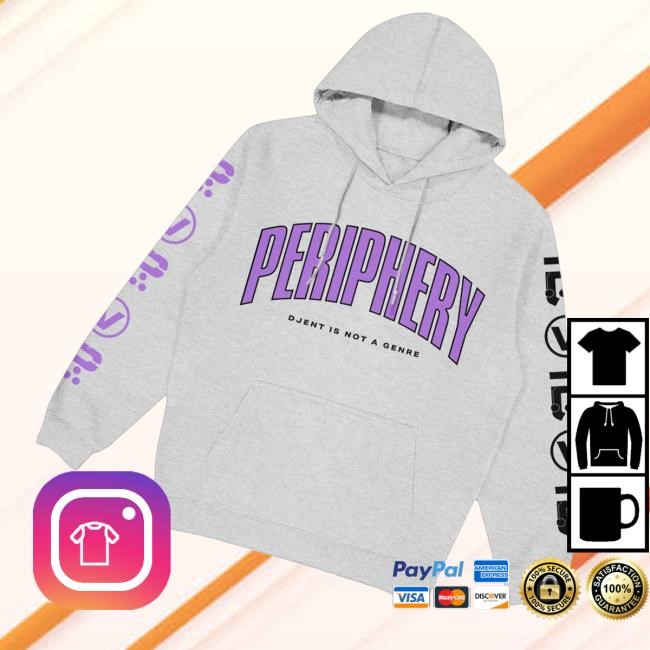 Periphery Djent Is Not A Genre Hooded Sweatshirt - Tee Shop Pro