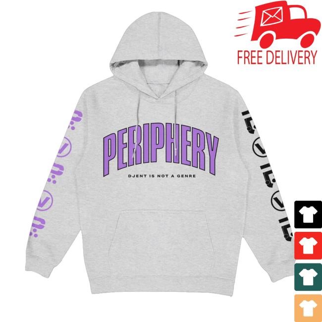 Periphery Djent Is Not A Genre Hooded Sweatshirt - Tee Shop Pro