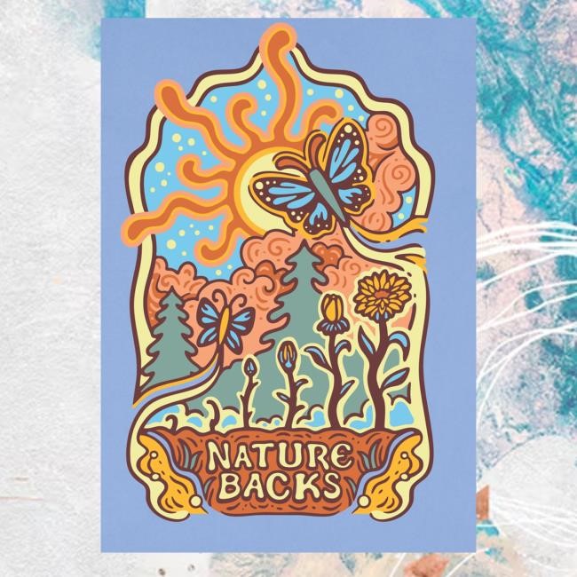 Official Nature Backs Merch Mariposa Sky Tee - Tee Shop Pro