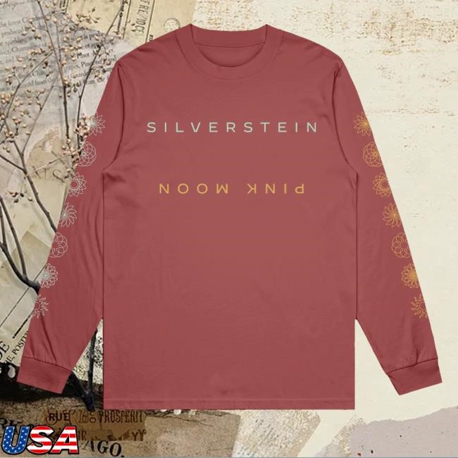 Official Silverstein Music Pink Moon Long Sleeve Shirt - Tee Shop Pro