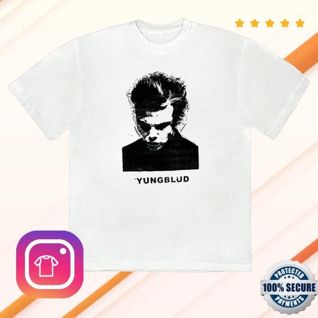 Trending Yungblud Merch Contrast Photo Hooded Sweatshirt - Tee Shop Pro