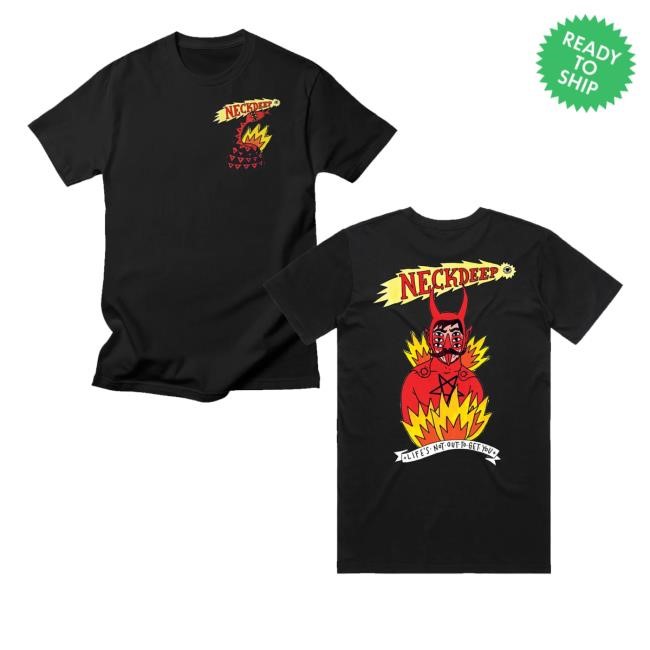 Official Neck Deep Merch Shop Store Shooting Eye New Shirt - Tee Shop Pro
