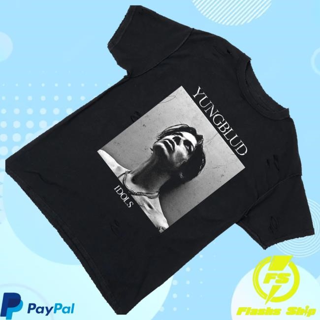 Official Yungblud Black Square Photo Shirts - Tee Shop Pro