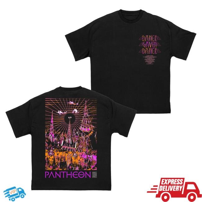 Trending Rise Records Merch Dance Gavin Dance Pantheon Black Sweatshirt - Tee Shop Pro