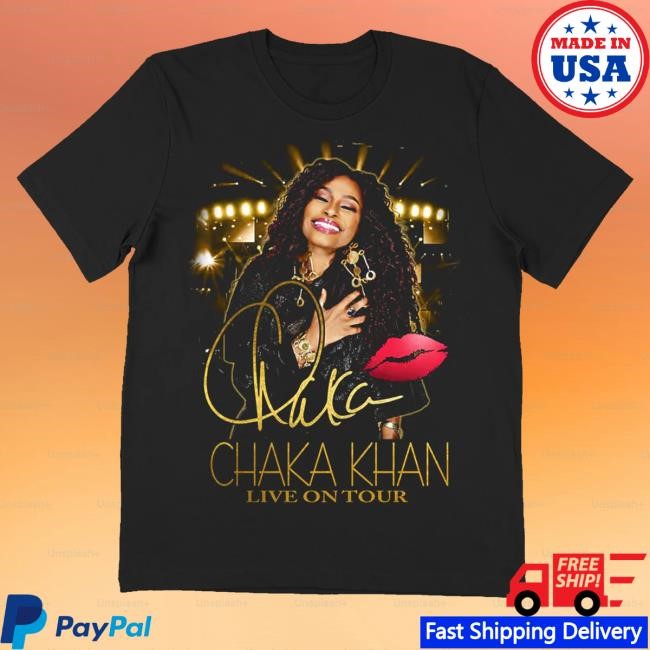 Trending Chaka Khan Merch Live On Tour 2025 Tee - Tee Shop Pro