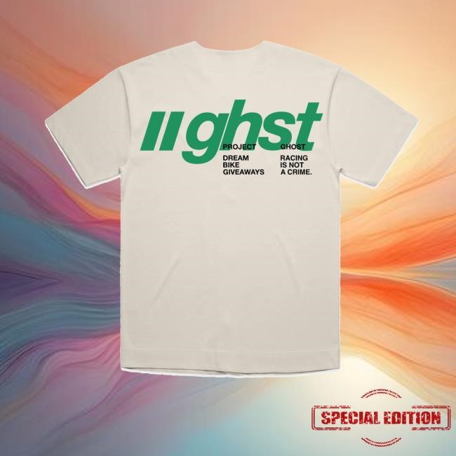 Official Ghostracing Merch Ghst Baseball Jersey Green - Tee Shop Pro