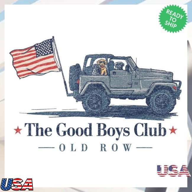 Old Row Merch Good Boys Club Jeep Usa Shirts - Tee Shop Pro