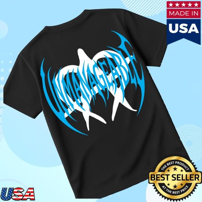 Official Unmanageable Daredevil Blue Hoodie - Tee Shop Pro