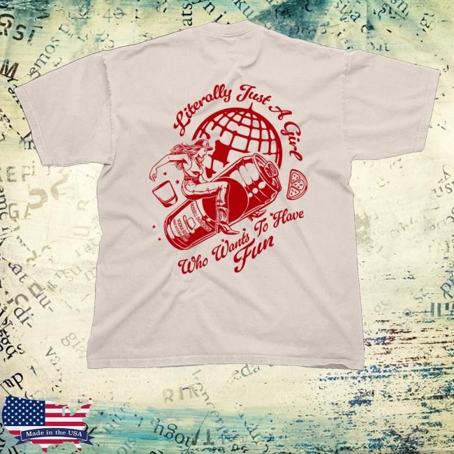 Official Russell Dickerson Merch Store Just A Girl Tee Shirt - Tee Shop Pro