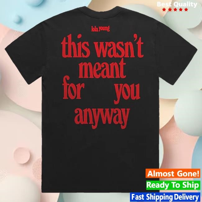 Trending Lola Young Merch Black Album T-Shirt - Tee Shop Pro