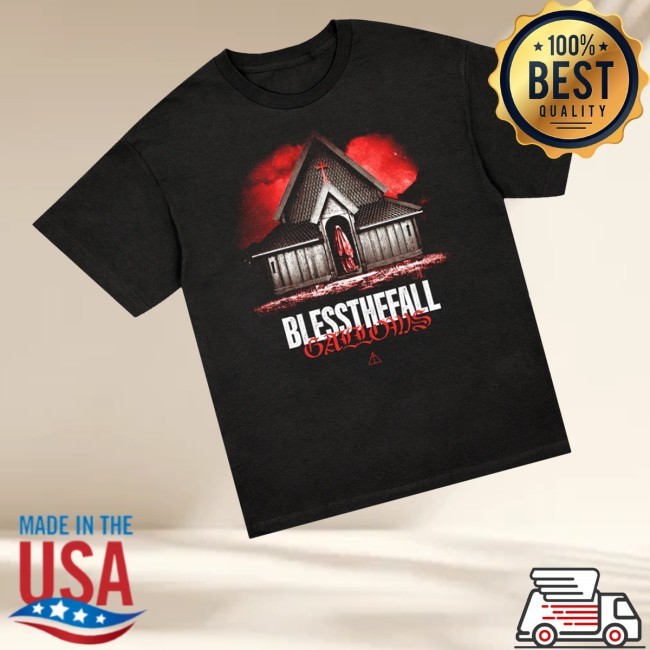 Rise Records Merch Store Blessthefall Gallows Album Art Black Youth T Shirt - Tee Shop Pro