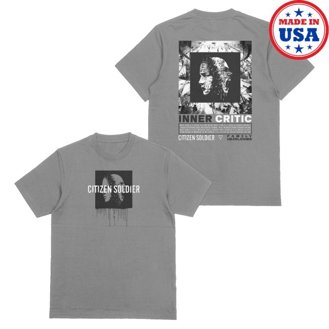 Trending Citizen Soldier Merch Inner Critic Funny Shirt - Tee Shop Pro