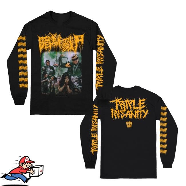 Realityfade Merch Store Shop The Dark Prison Massacre Triple Insanity Unisex Sweatshirt - Tee Shop Pro