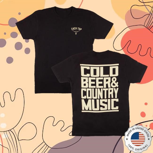 Zachtop Merch Store Shop Black Cold Beer Classic Shirt - Tee Shop Pro