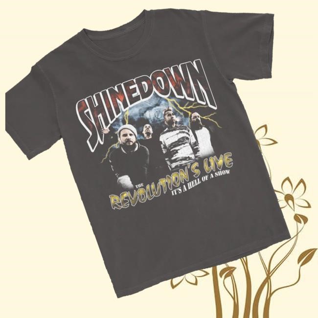 Official Shinedown Merch Shop Store Bootleg Photo Tee - Tee Shop Pro