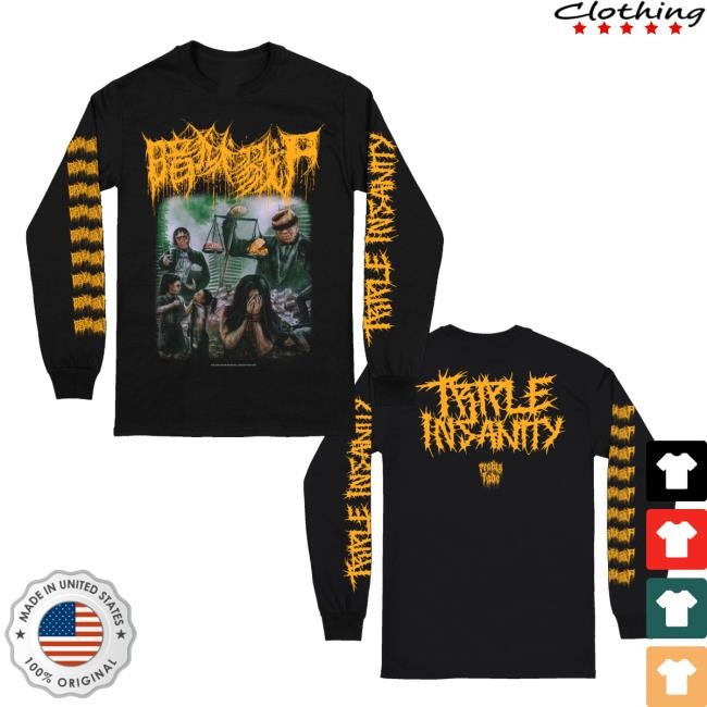 Realityfade Merch Store Shop The Dark Prison Massacre Triple Insanity Unisex Sweatshirt - Tee Shop Pro