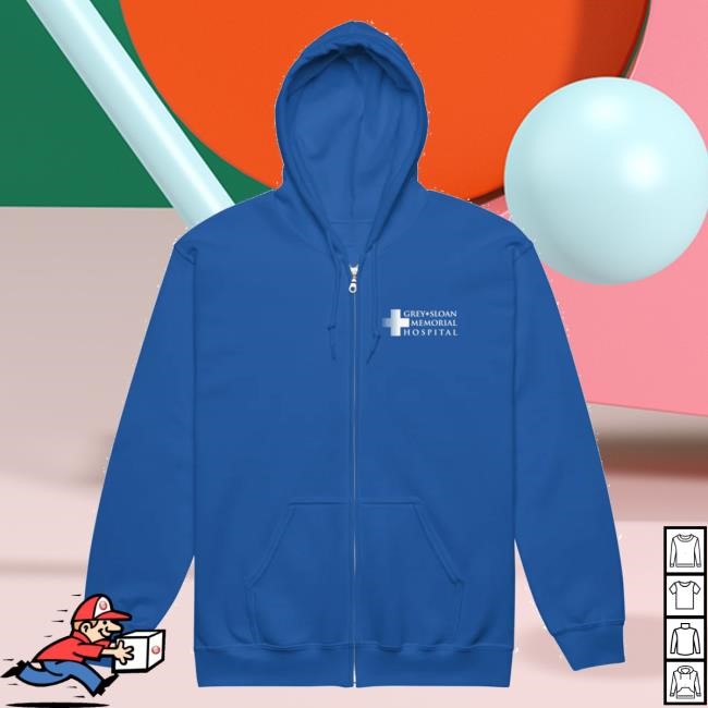 Official Hulu Store Shop Grey's Anatomy Grey Sloan Memorial Hospital Hoodie - Tee Shop Pro