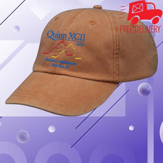 Official Quinnxcii Red Rocks Dad Hats - Tee Shop Pro
