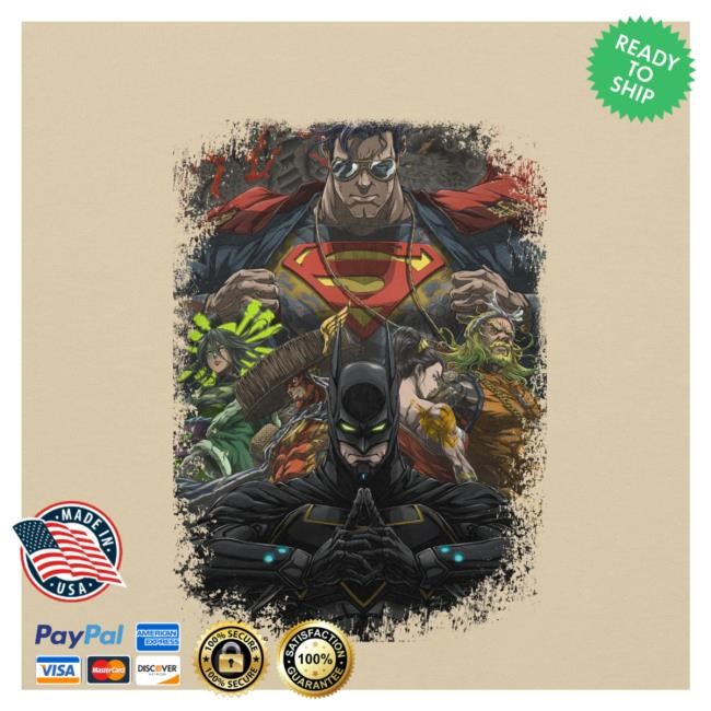 Official Dc Shop Merch Batman Ninja Vs. Yakuza League Crewneck Sweatshirt - Tee Shop Pro