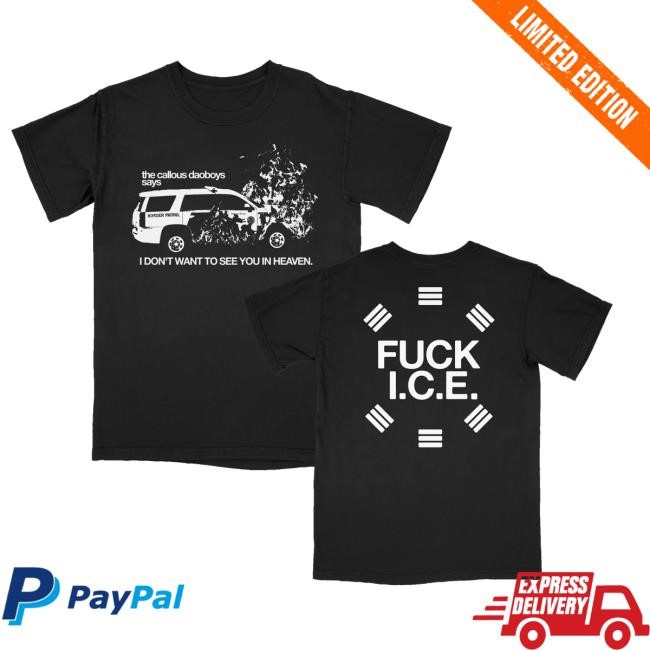 Thecallousdaoboys Shop Fuck Ice Tee Shirt - Tee Shop Pro