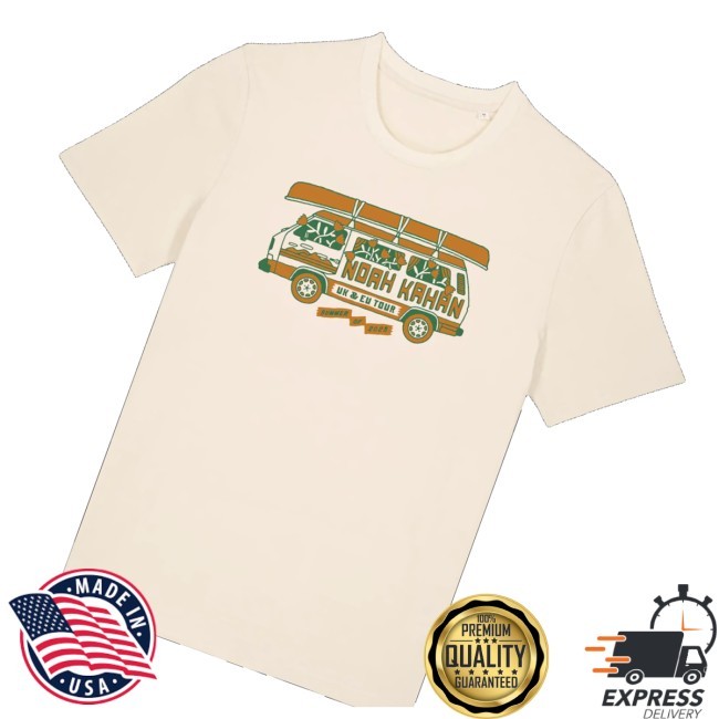 2025 Eurotrip Tour Hooded Sweatshirt Noah Kahan Merch Store