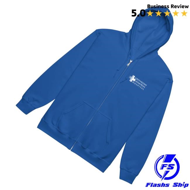 Official Hulu Store Shop Grey's Anatomy Grey Sloan Memorial Hospital Hoodie - Tee Shop Pro