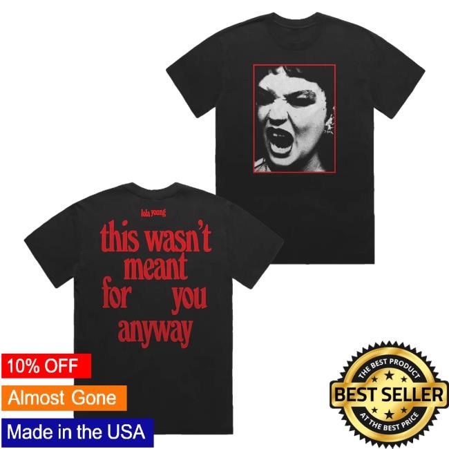 Trending Lola Young Merch Black Album T-Shirt - Tee Shop Pro