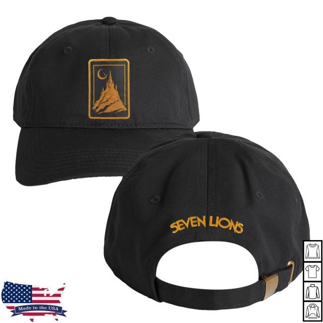 Seven Lions Merch Shop Store Crescent Moon Dad Hat - Tee Shop Pro