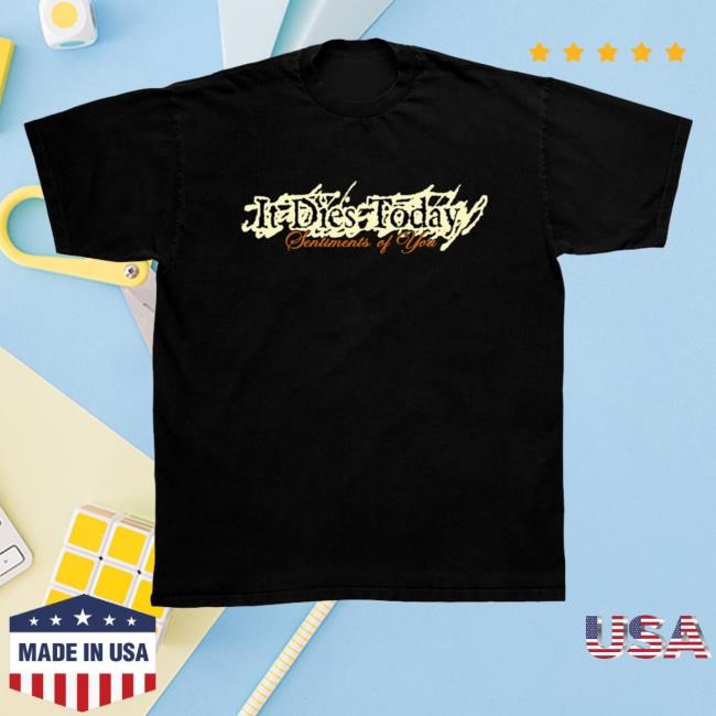 Official Daze Style Merch Shop Store It Dies Today Sentiments Of You New Shirt - Tee Shop Pro