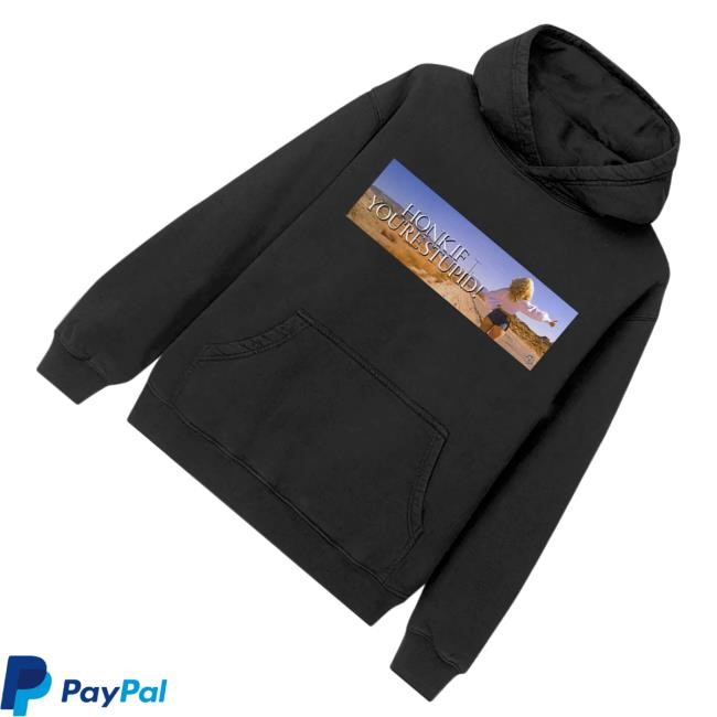 Trending Sabrina Carpenter Merch Honk If You're Stupid Zip Hoodie - Tee Shop Pro