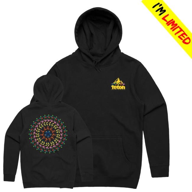 Official Teton Gravity Grateful Dead X Tgr Spiral Bears Hoodie - Tee Shop Pro