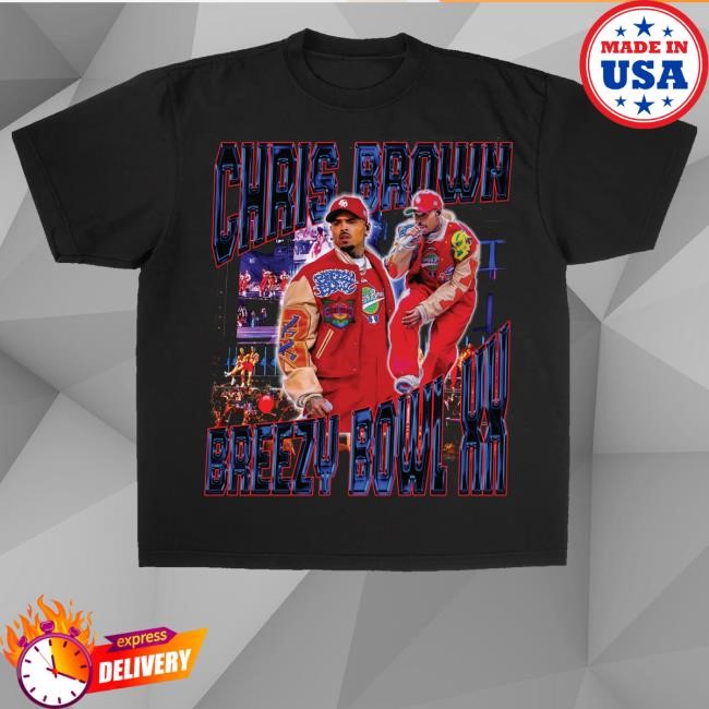 Official Chris Brown Merch Shop Store Breezy Bowl Xx Kickoff Garment-Dyed T Shirts - Tee Shop Pro