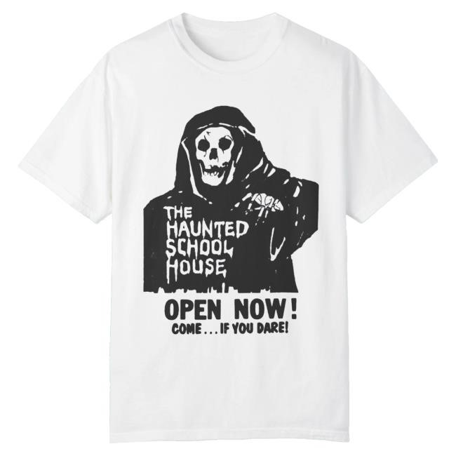 Iron Fortress Records Merch The Haunted School House Horror Movie Funny Shirt - Tee Shop Pro