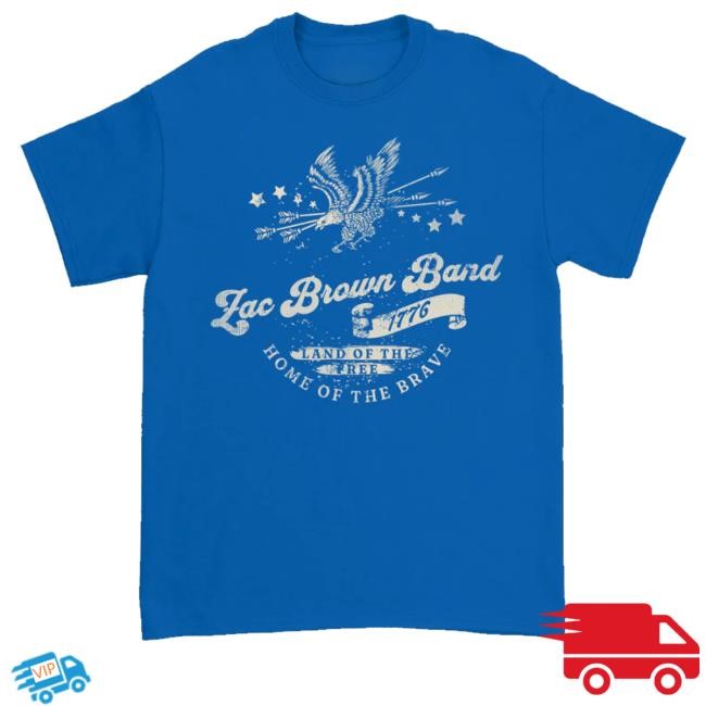 Official Zacbrown Band Merch Shop Store Home Of The Brave Shirt - Tee Shop Pro