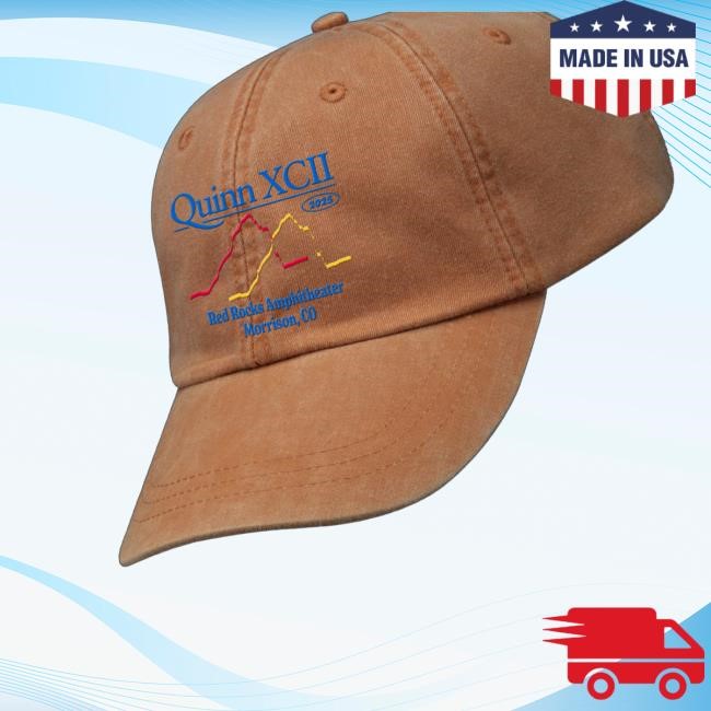 Official Quinnxcii Red Rocks Dad Hats - Tee Shop Pro