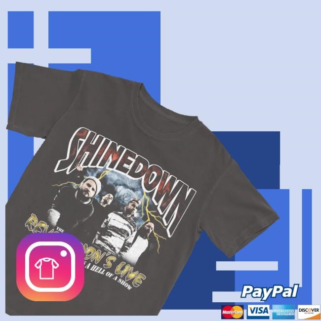 Official Shinedown Merch Shop Store Bootleg Photo Tee - Tee Shop Pro