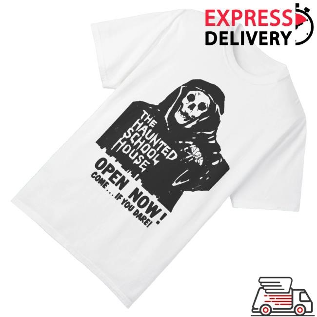 Iron Fortress Records Merch The Haunted School House Horror Movie Funny Shirt - Tee Shop Pro