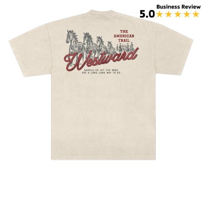 Dylan Gossett Official Store The American Trail Westward Youth T Shirt - Tee Shop Pro