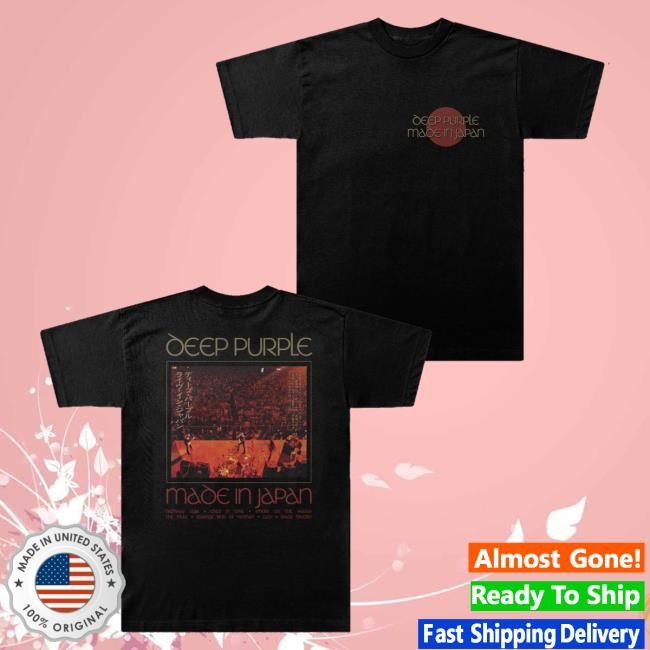 Deep Purple Merch Made In Japan Deluxe Box Set Hooded Sweatshirt - Tee Shop Pro