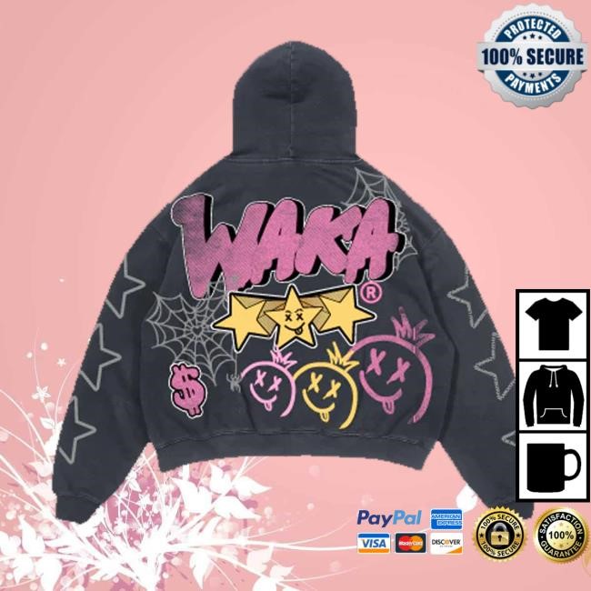 Official Waka World Wide Merch Shop Store Waka Graffiti Shirts - Tee Shop Pro