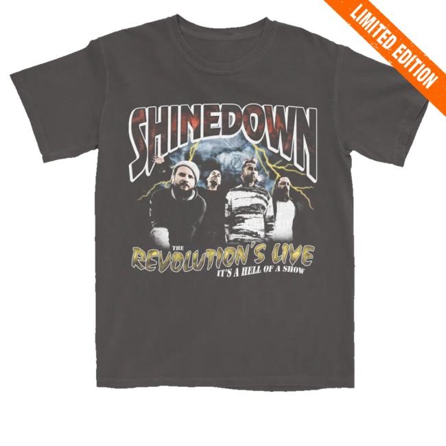 Official Shinedown Merch Shop Store Bootleg Photo Tee - Tee Shop Pro