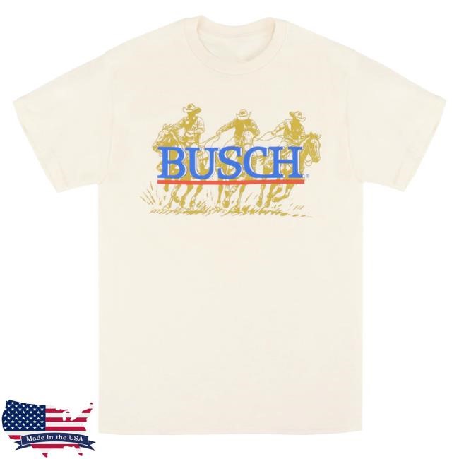 Official Bud Light Summer Merch Busch Rodeo Cowboy Funny Shirt - Tee Shop Pro