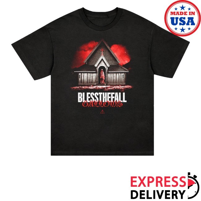 Rise Records Merch Store Blessthefall Gallows Album Art Black Youth T Shirt - Tee Shop Pro
