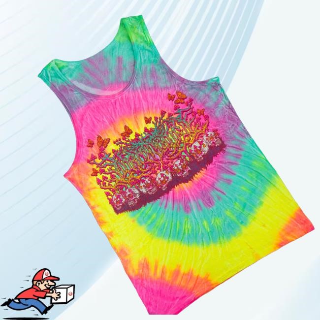 Official Lorna Shore Merch Shop Store Psychedelic Tie Dye Tee - Tee Shop Pro
