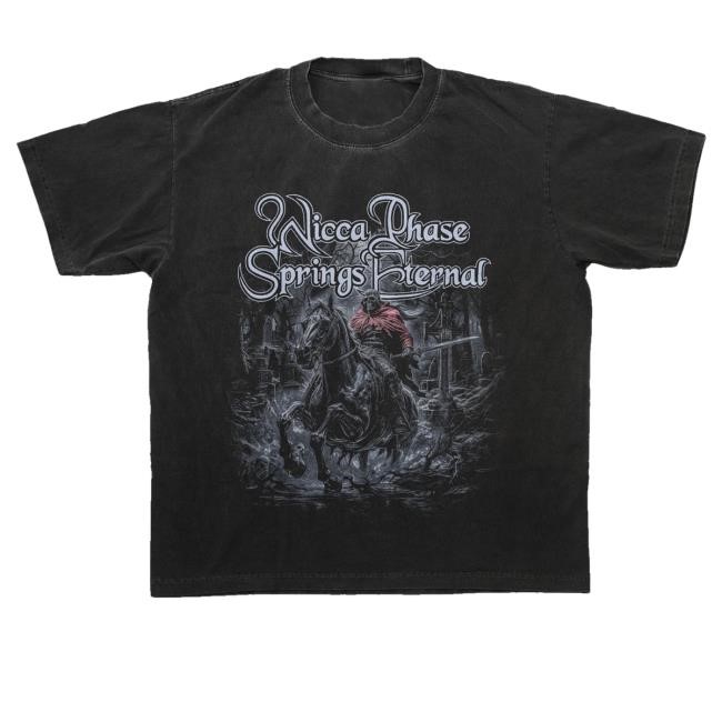 Official Wicca Phase Merch Skeleton Knight Shirt - Tee Shop Pro