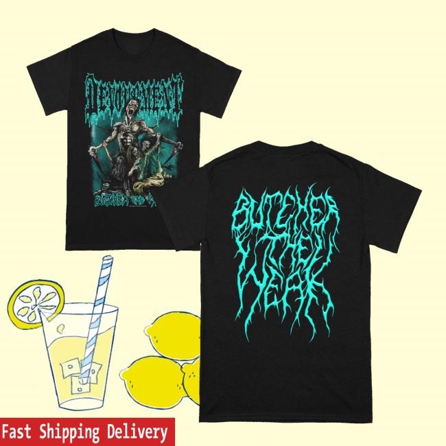 Realityfade Merch Devourment Butcher The Weak Long Sleeve T Shirt - Tee Shop Pro