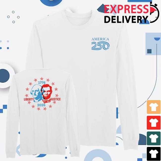 Official America250 Merch Shop Store Liberty & Justice Shirts - Tee Shop Pro