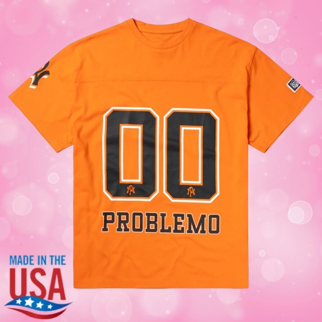 Official No Problemo Merch Np00 Sports Cotton Ss Jersey T-Shirt - Tee Shop Pro